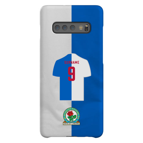 Blackburn Rovers FC Personalised Samsung Galaxy S10 Plus Snap Case