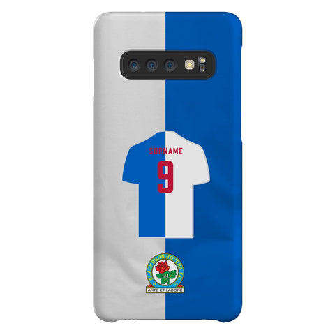 Blackburn Rovers FC Personalised Samsung Galaxy S10 Snap Case