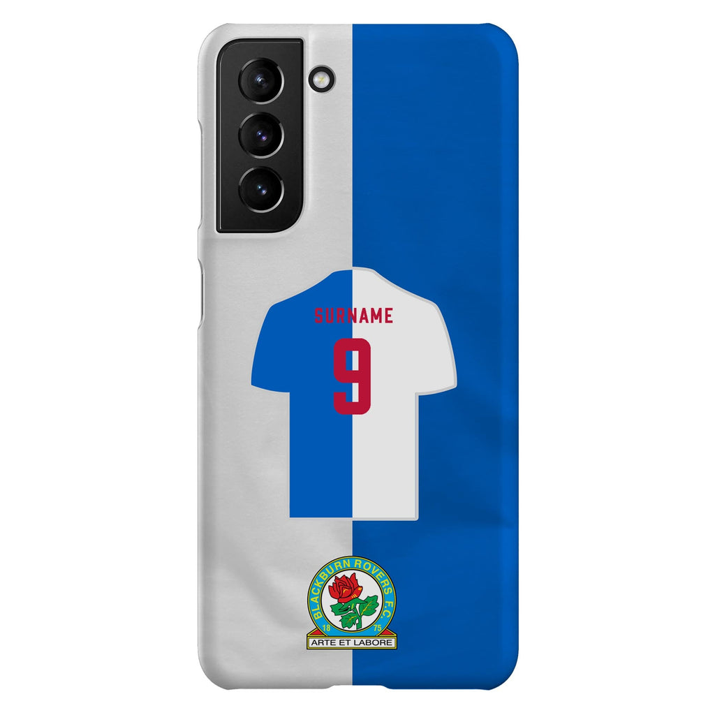 Blackburn Rovers FC Personalised Samsung Galaxy S21 Snap Case