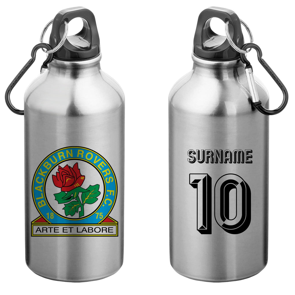 Blackburn Rovers FC Personalised Water Bottle For Drinks
