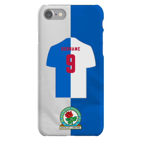 Blackburn Rovers Personalised iPhone SE2 (2020) Snap Case