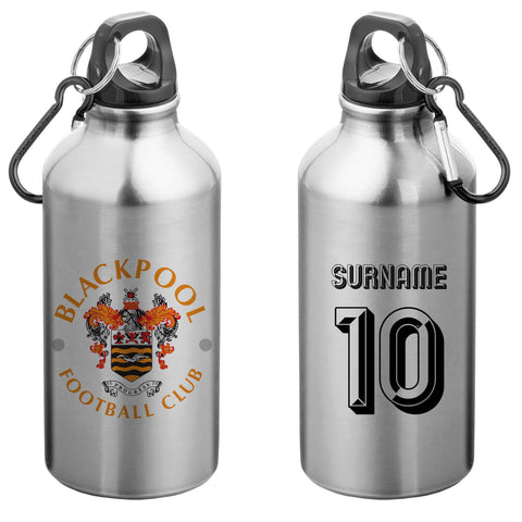 Blackpool FC Personalised Water Bottle For Drinks
