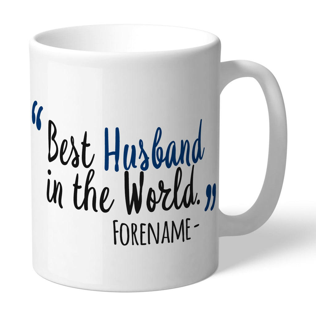 Personalised Bolton Wanderers Best Husband In The World Mug