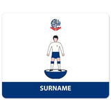 Personalised Bolton Wanderers Player Figure Mouse Mat