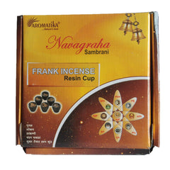 Box of 12 Resin Cups - Frankincense