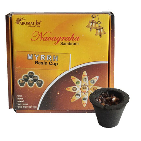 Box of 12 Resin Cups - Myrrh