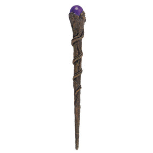 Branch Wand with Purple Sphere