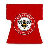 Brentford FC Back of Shirt Shirt-Shaped Cushion