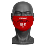 Brentford FC Breathes Personalised Face Mask