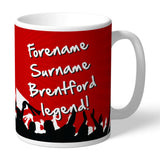 Personalised Brentford FC Legend Mug