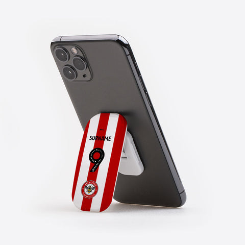 Brentford FC Personalised Clickit Phone Stand