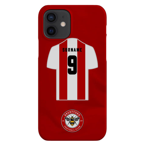 Brentford FC Personalised iPhone 12 Snap Case