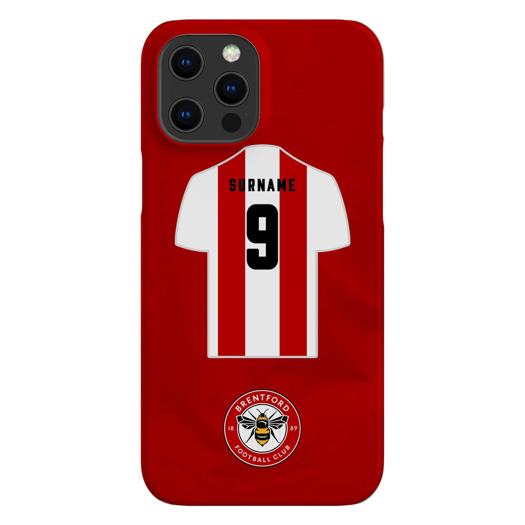 Brentford FC Personalised iPhone 13 Pro Max Snap Case