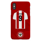 Brentford FC Personalised iPhone X Snap Case