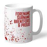 Personalised Brentford FC Proud Mug