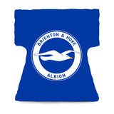 Brighton & Hove Albion Back of Shirt Shirt-Shaped Cushion