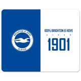 Personalised Brighton & Hove Albion FC 100 Percent Mouse Mat