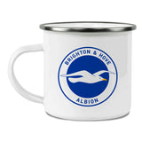 Brighton & Hove Albion FC Back of Shirt Enamel Camping Mug