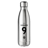 Brighton & Hove Albion FC Personalised Silver Insulated Water Bottle
