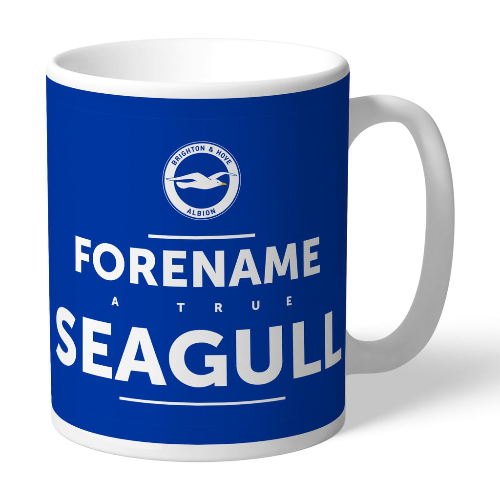 Personalised Brighton & Hove Albion FC True Mug