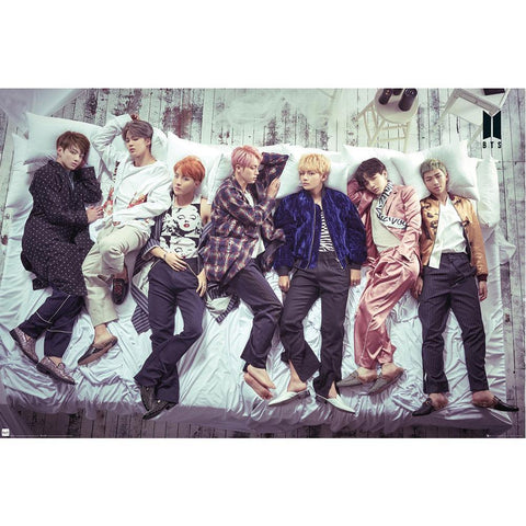 BTS Poster Bed 121  - Official Merchandise Gifts