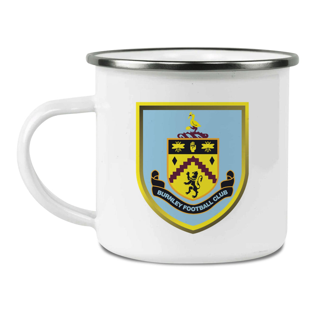 Burnley FC Back of Shirt Enamel Camping Mug