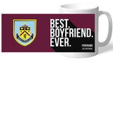 Personalised Burnley FC Best Boyfriend Ever Mug