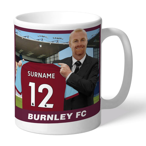 Personalised Burnley FC Manager Mug