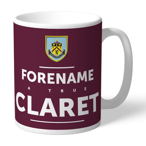 Personalised Burnley FC True Mug