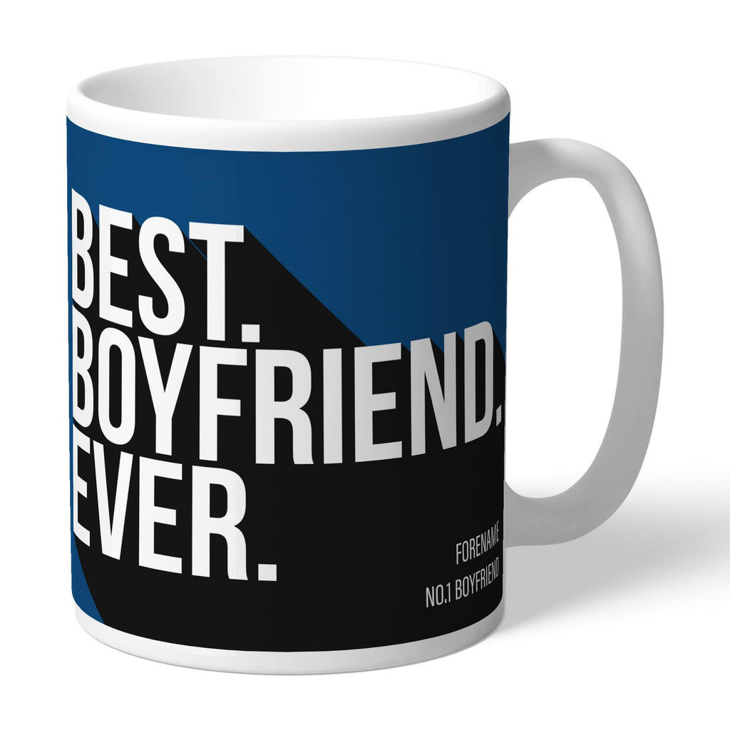 Personalised Cardiff City Best Boyfriend Ever Mug