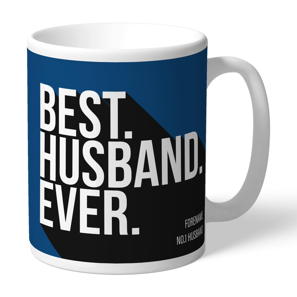 Personalised Cardiff City Best Husband Ever Mug