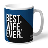 Personalised Cardiff City Best Wife Ever Mug