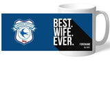 Personalised Cardiff City Best Wife Ever Mug