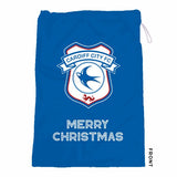 Cardiff City FC Back of Shirt Santa Sack