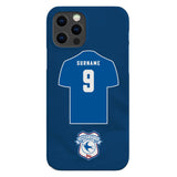 Cardiff City FC Personalised iPhone 12 Pro Snap Case