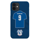 Cardiff City FC Personalised iPhone 12 Snap Case