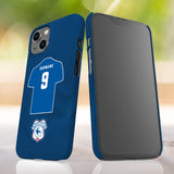 Cardiff City  FC Personalised iPhone 13 Mini Snap Case