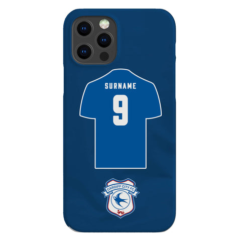 Cardiff City  FC Personalised iPhone 13 Pro Snap Case
