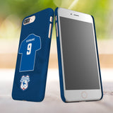 Cardiff City FC Personalised iPhone 8 Plus Snap Case