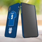 Cardiff City FC Personalised iPhone XS Max Snap Case
