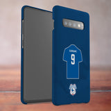 Cardiff City FC Personalised Samsung Galaxy S10 Plus Snap Case