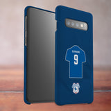 Cardiff City FC Personalised Samsung Galaxy S10 Snap Case