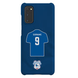 Cardiff City FC Personalised Samsung Galaxy S20 Snap Case