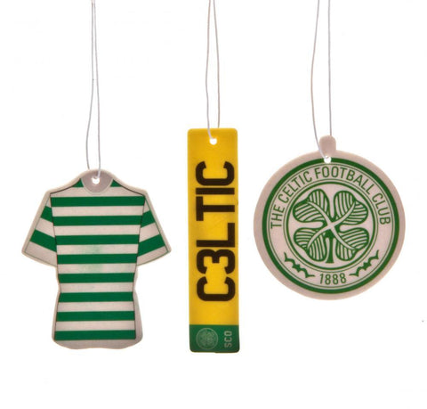 Celtic FC 3pk Air Freshener  - Official Merchandise Gifts