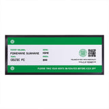 Celtic FC Bar Runner (Personalised Fans Ticket Design)