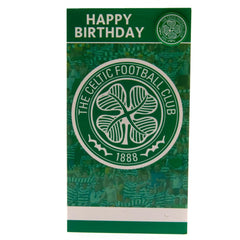 Celtic FC Birthday Card & Badge  - Official Merchandise Gifts