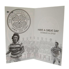 Celtic FC Birthday Card & Badge  - Official Merchandise Gifts