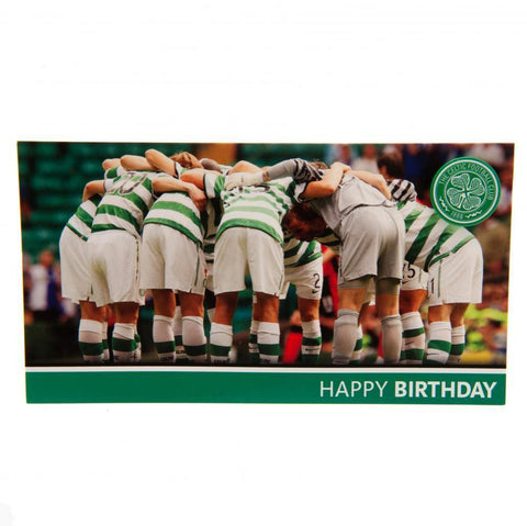 Celtic FC Birthday Card Huddle  - Official Merchandise Gifts
