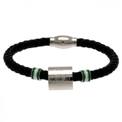 Celtic FC Colour Ring Leather Bracelet  - Official Merchandise Gifts