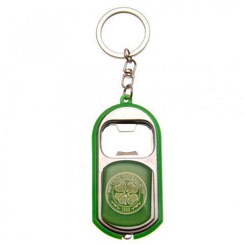 Celtic FC Key Ring Torch Bottle Opener  - Official Merchandise Gifts